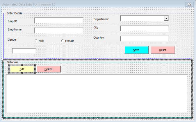 Easy To Follow Create A Fully Automated Data Entry Userform Part In