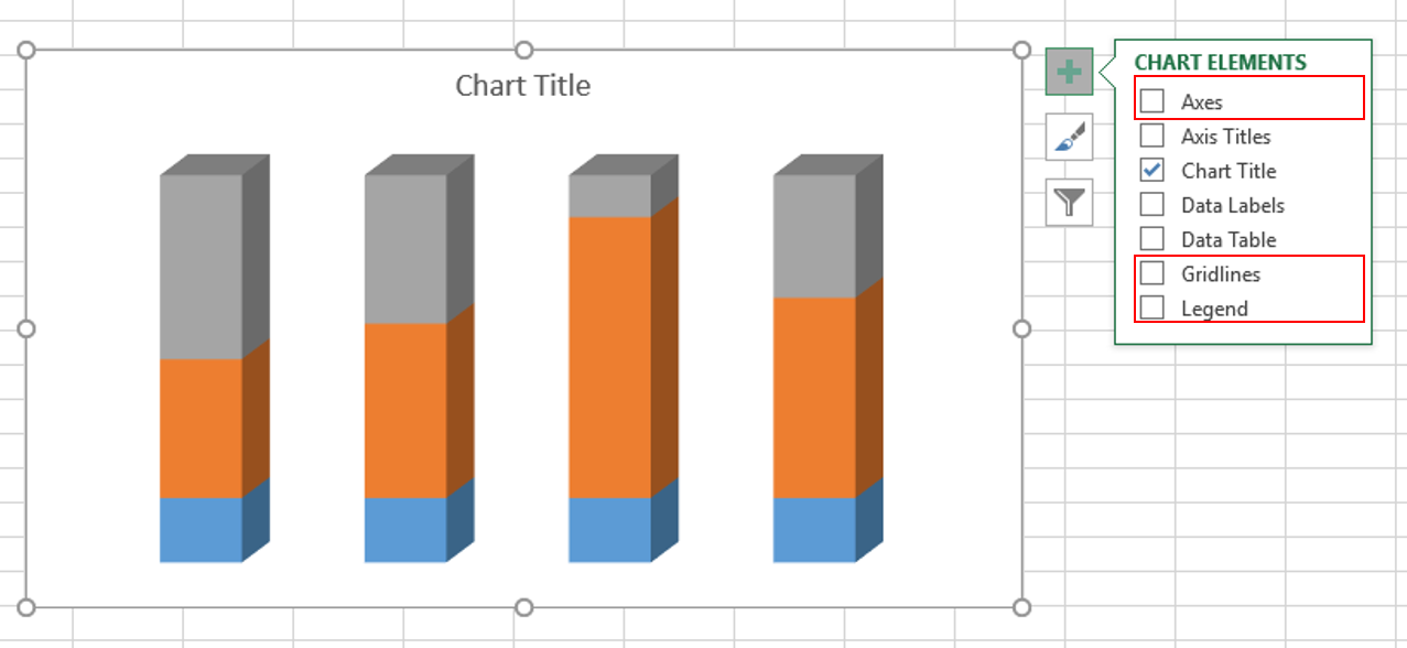 Remove Chart Elements