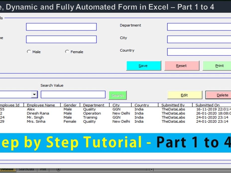 VBA Based Form vba-based-form