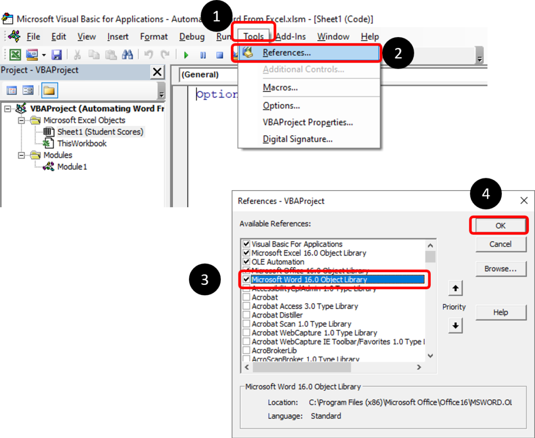 Automated student mark sheet thedatalabs
