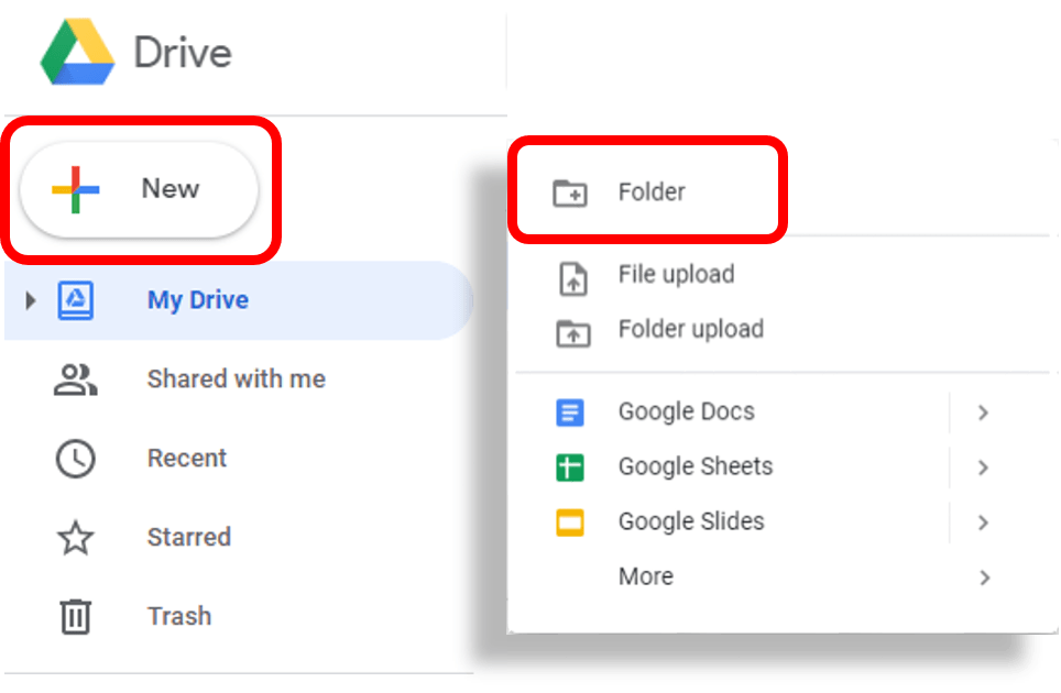 Creating Folder