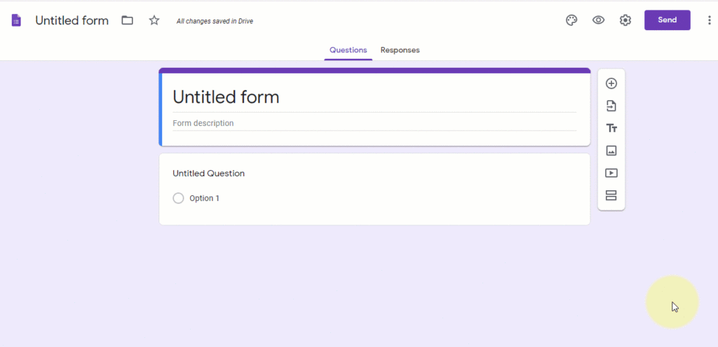 Customizing Form 1