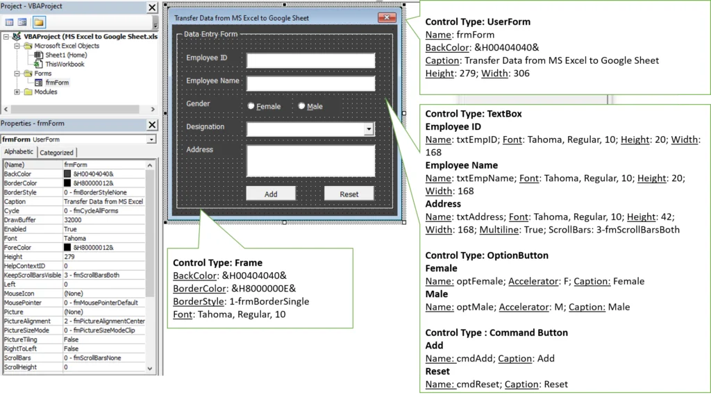 Example: Script Executor Migrates Records from Microsoft Excel to