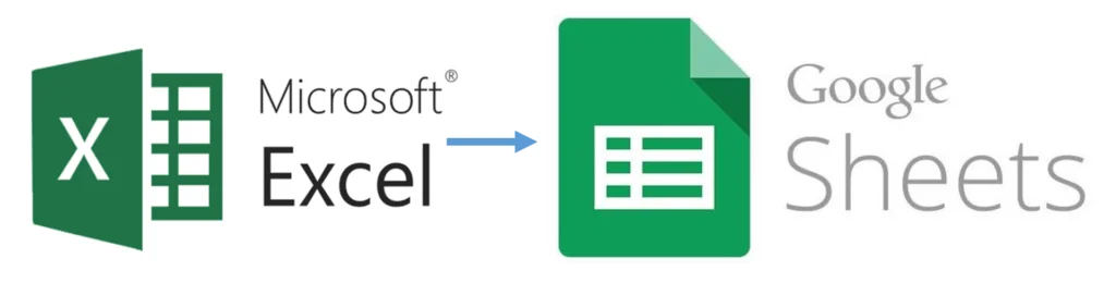Transfer Data from Microsoft Excel to Google Sheet