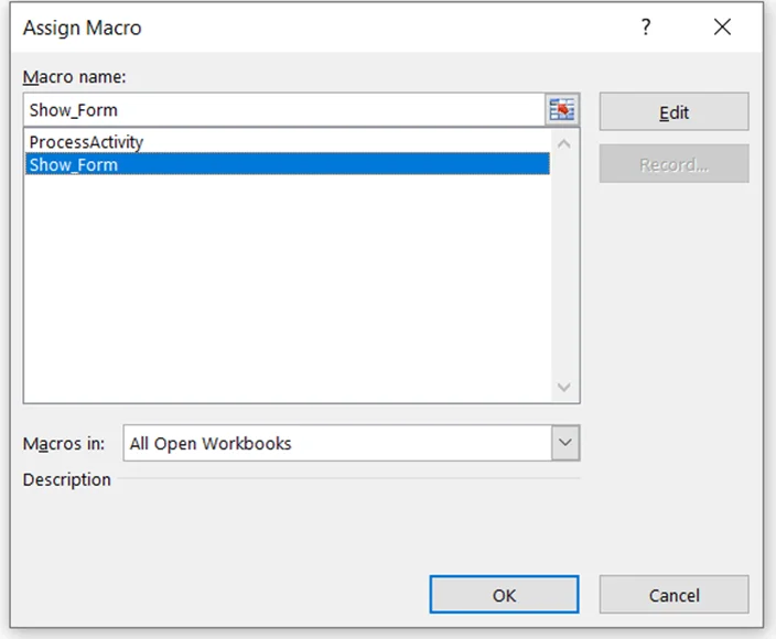 Assign Macro