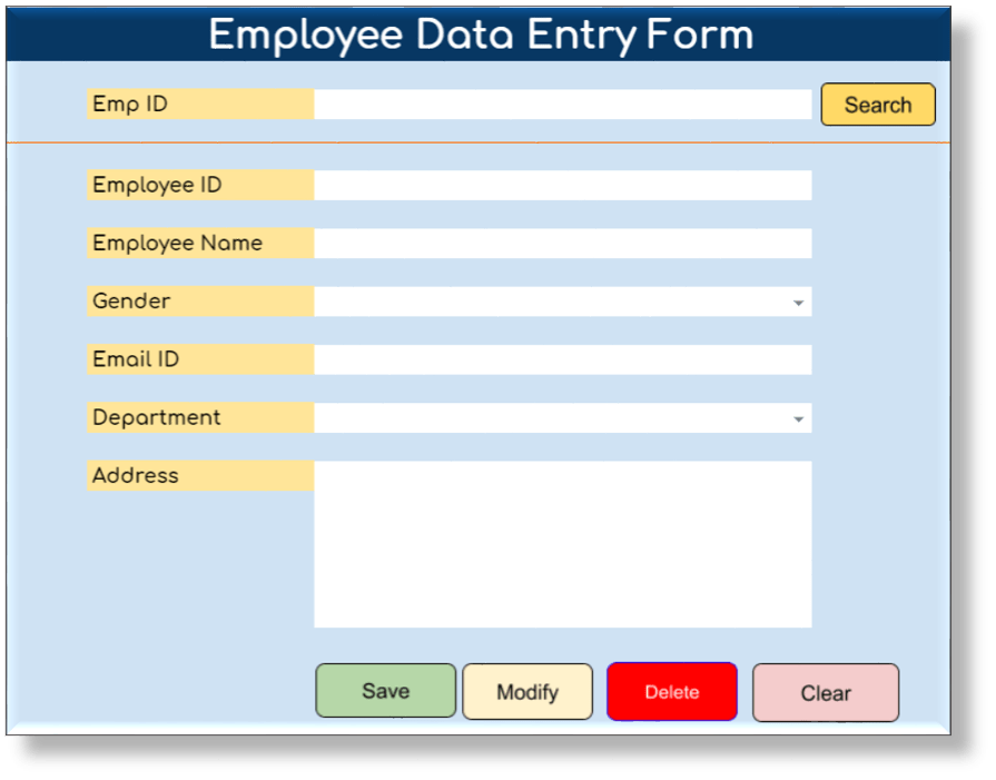 data entry from creator