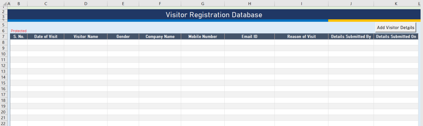 How To Transfer Data from a Data Entry Form to a Protected Worksheet in ...