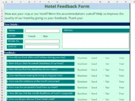Develop a Dynamic Survey or Feedback Form in Excel and VBA