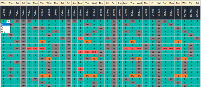 Dynamic Employee Attendance Tracker in Excel - Easy and Simple ...