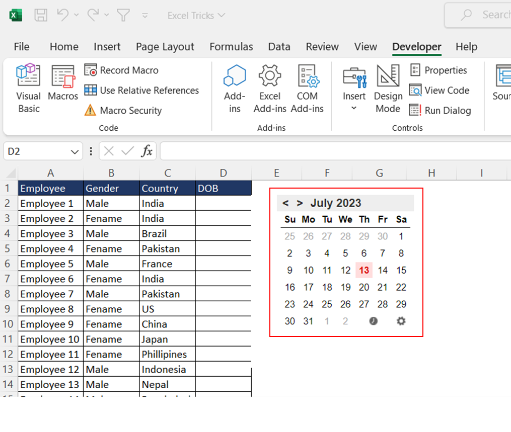 insert-calendar-in-excel