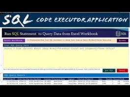 SQL Query Executor