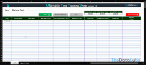 Ultimate Time Tracking Template in Excel - TheDataLabs