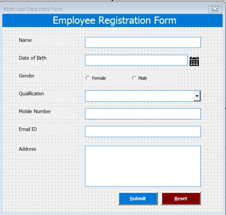 Ultimate Advanced Multi-User Data Entry Form in Excel - TheDataLabs